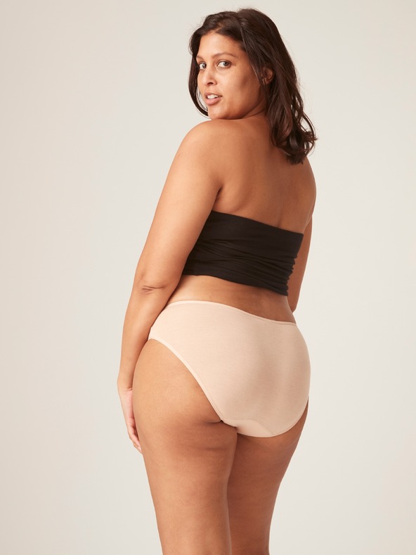 Modibodi Menstruační kalhotky Modibodi Sensual Bikini Light-Moderate Beige