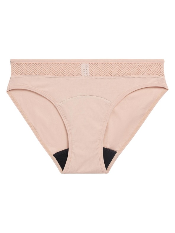 Modibodi Menstruační kalhotky Modibodi Sensual Bikini Light-Moderate Beige