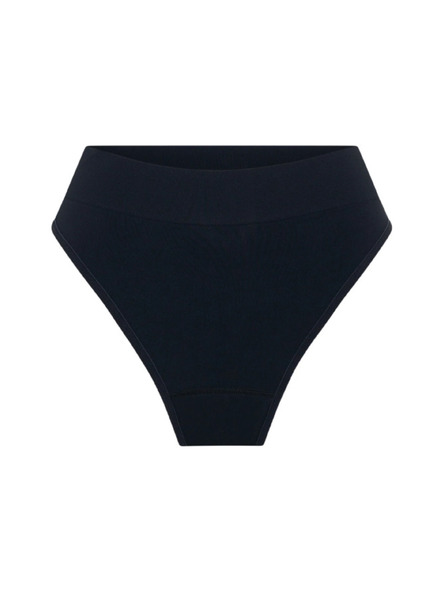 Modibodi Menstruační kalhotky Modibodi Modicomfort Seamless Hi Waist Cheeky Moderate Black