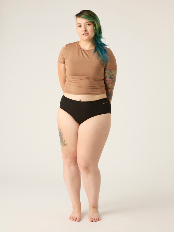 Modibodi Menstruační kalhotky Modibodi Basic Mid-Rise Brief Moderate-Heavy