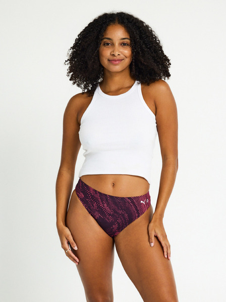 Modibodi Menstruační kalhotky PUMA & Modibodi Seamfree Active Bikini Moderate-Heavy Flame Haze Pink