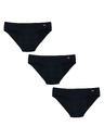 WUKA Sada tří - Menstruační kalhotky WUKA Basics™ Hipster - Medium