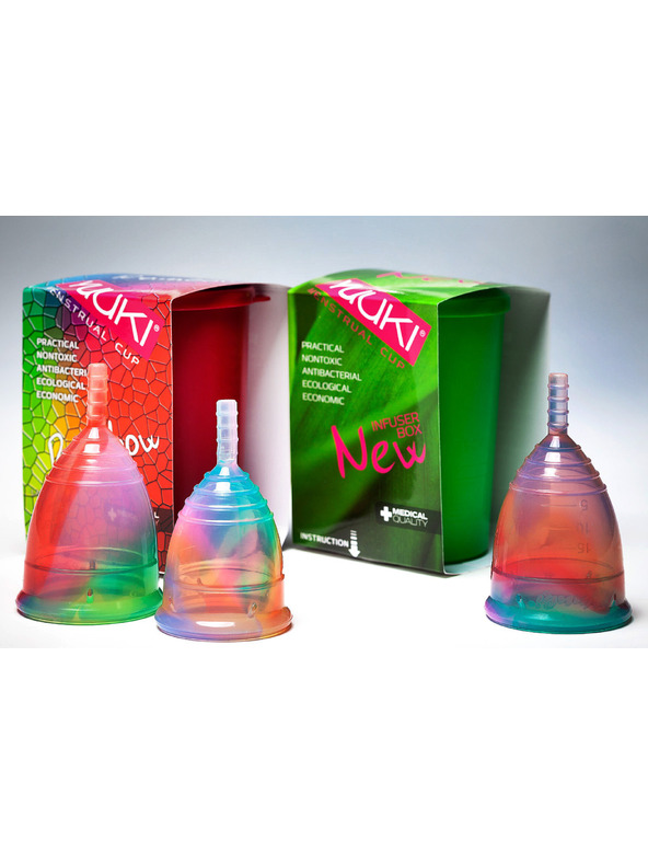 Yuuki Menstruační kalíšek Yuuki 1 Rainbow soft