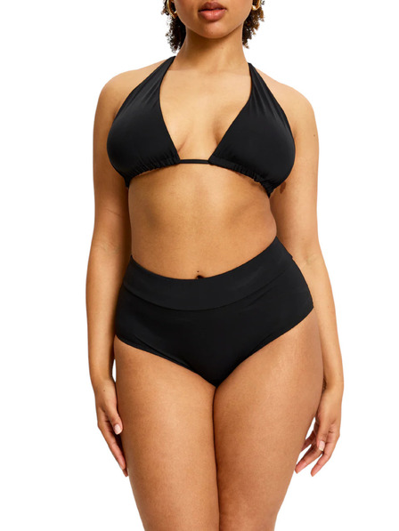 Modibodi Menstruační plavky Modibodi Hi-Waist Bikini Brief High černé spodní díl