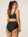 Modibodi Menstruační plavky Modibodi Hi-Waist Bikini Brief Light-Moderate černé spodní díl