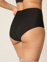 Modibodi Menstruační plavky Modibodi Hi-Waist Bikini Brief Light-Moderate černé spodní díl