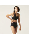 Modibodi Menstruační plavky Modibodi Hi-Waist Bikini Brief Light-Moderate černé spodní díl