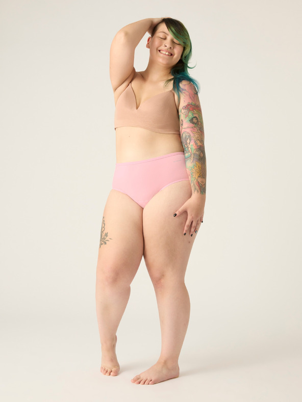 Modibodi Menstruační kalhotky Modibodi Basic Mid-Rise Brief Moderate-Heavy Musk