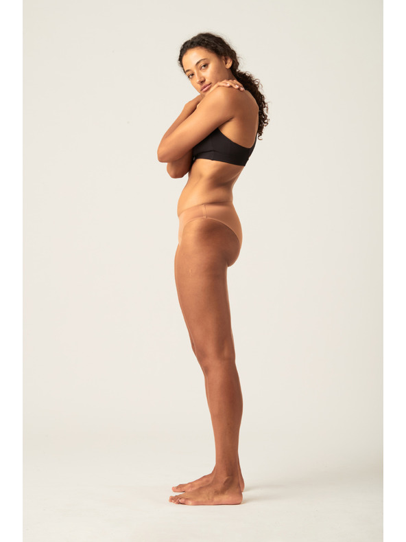 Modibodi Menstruační kalhotky Modibodi Seamfree Bikini Moderate-Heavy Cinnamon
