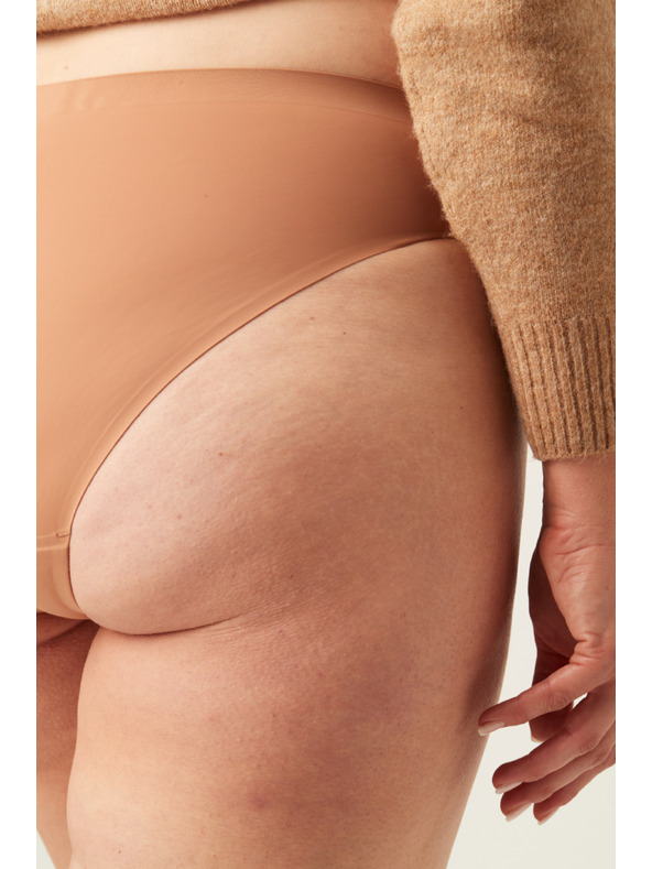 Modibodi Menstruační kalhotky Modibodi Seamfree Bikini Moderate-Heavy Cinnamon