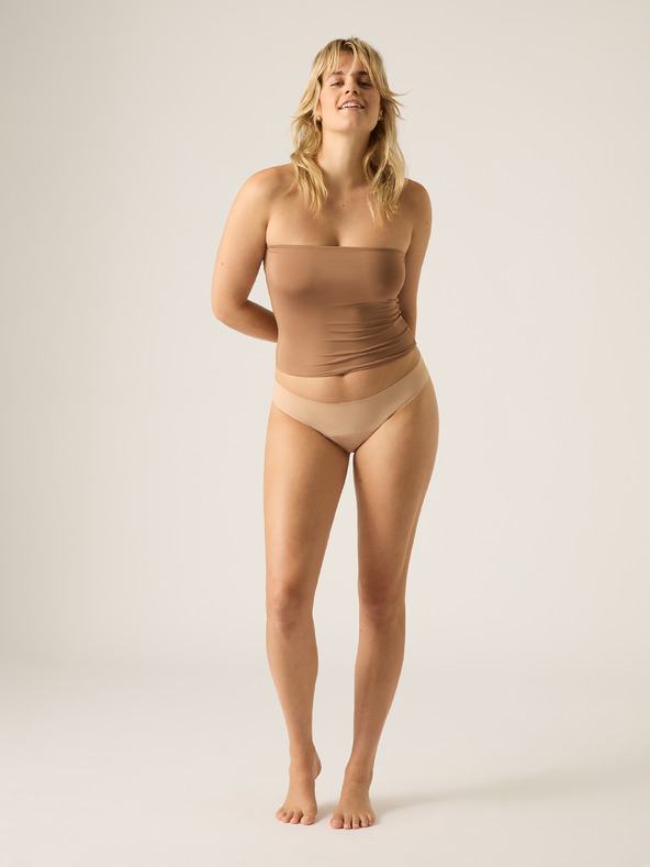 Modibodi Menstruační kalhotky Modibodi Seamfree Bikini Moderate-Heavy Cashew