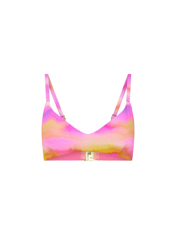 Modibodi Plavky Modibodi Sunset Bikini Top Hazy Pink horní díl