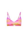 Modibodi Plavky Modibodi Sunset Bikini Top Hazy Pink horní díl