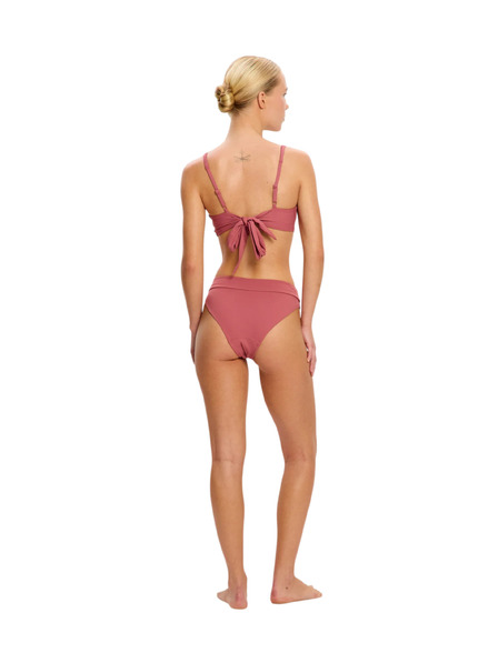 Modibodi Menstruační plavky Modibodi Molokai Hi-Waist Tie Bottom High Absorbency Mauve spodní díl