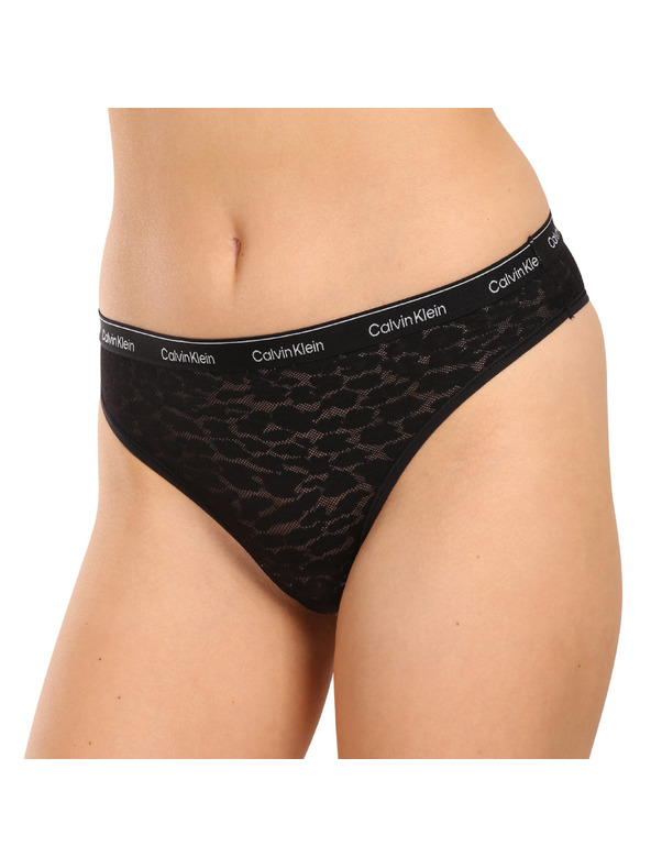Calvin Klein Sada tří - dámské kalhotky brazilky Calvin Klein černé