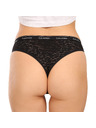Calvin Klein Sada tří - dámské kalhotky brazilky Calvin Klein černé