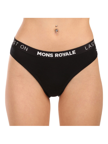 Mons Royale Dámské kalhotky Mons Royale merino černé