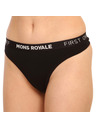 Mons Royale Dámská tanga Mons Royale merino černá