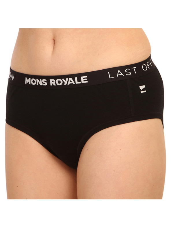 Mons Royale Dámské kalhotky Mons Royale merino černé