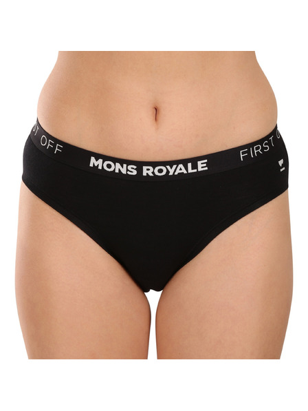 Mons Royale Dámské kalhotky Mons Royale merino černé