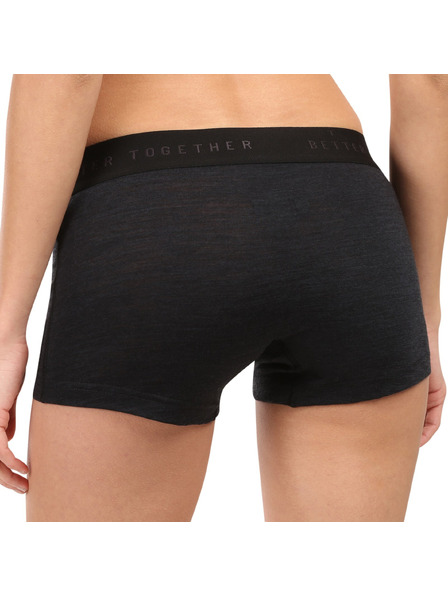 Sensor Dámské kalhotky Sensor Cordura merino s nohavičkou černé