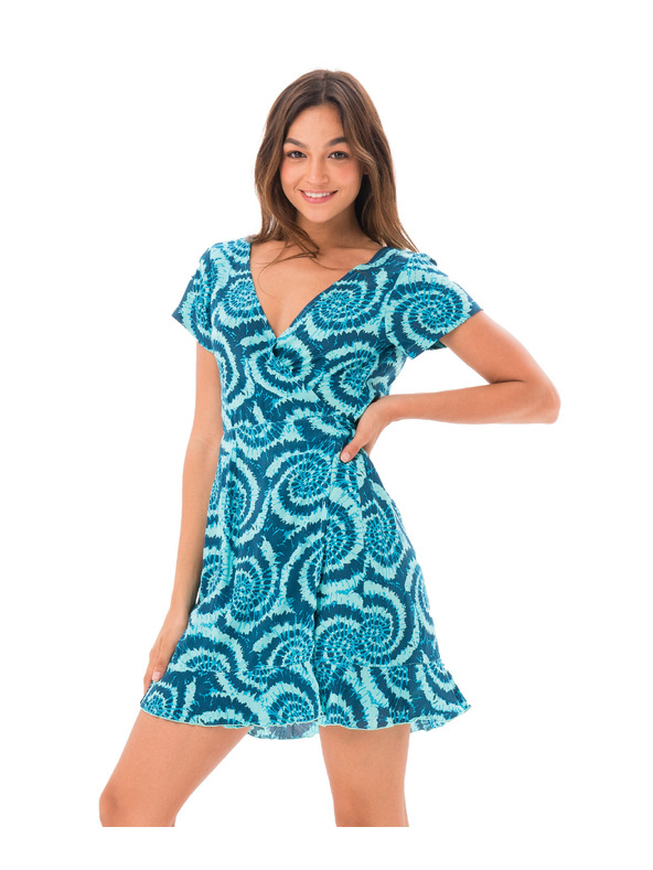 69slam Dámské šaty 69SLAM CANDY SPLASH BLUE