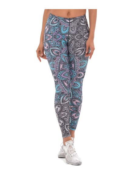 69slam Dámské legíny 69SLAM PASTEL MANDALA RUBY