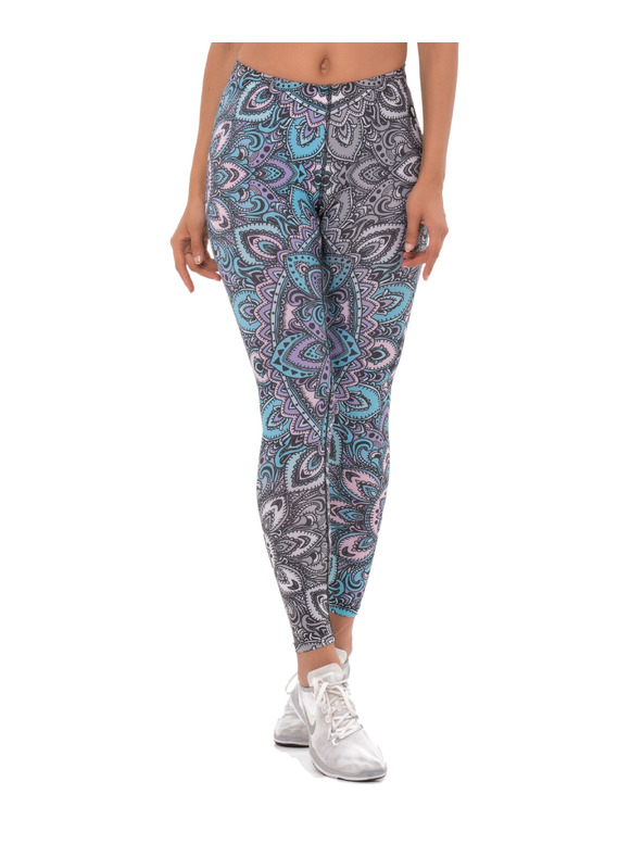 69slam Dámské legíny 69SLAM PASTEL MANDALA RUBY
