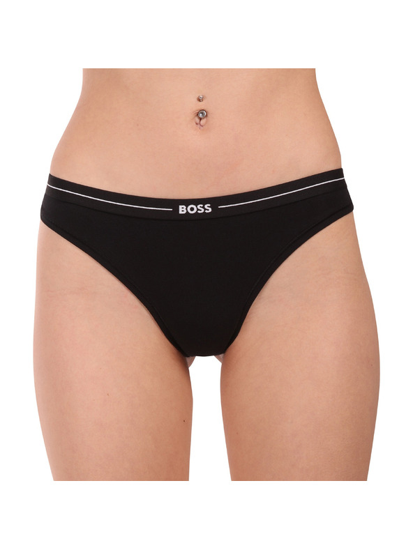BOSS Sada tří - dámská tanga BOSS vícebarevné