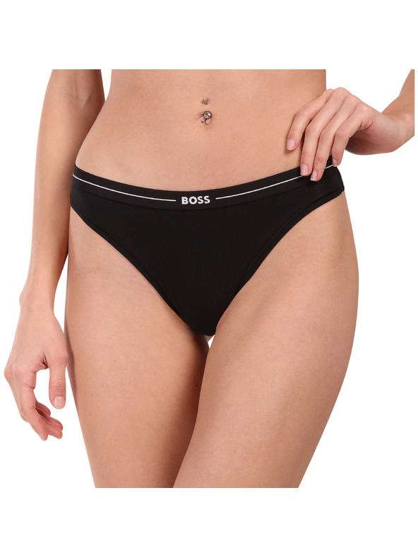 BOSS Sada tří - dámská tanga BOSS vícebarevné