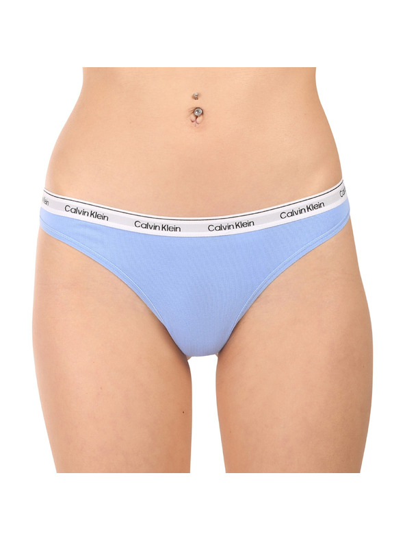 Calvin Klein Sada pěti - dámská tanga Calvin Klein vícebarevná