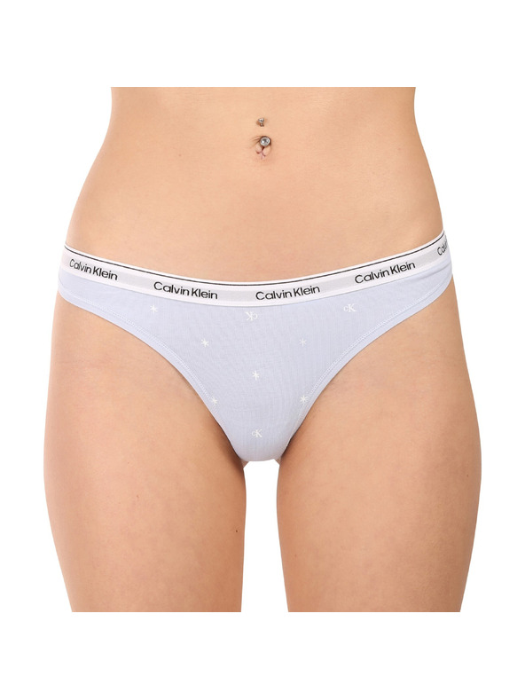 Calvin Klein Sada pěti - dámská tanga Calvin Klein vícebarevná