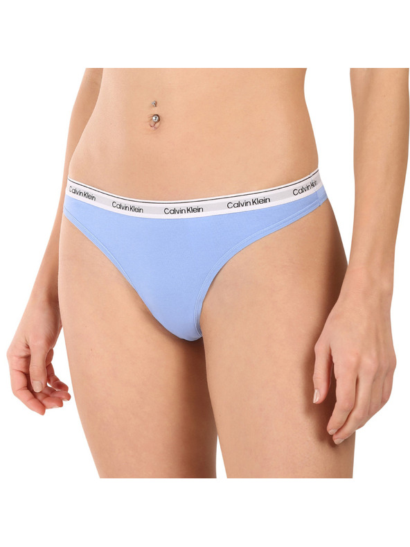 Calvin Klein Sada pěti - dámská tanga Calvin Klein vícebarevná