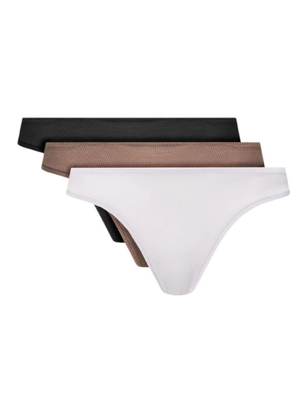 Calvin Klein Sada tří - dámská tanga Calvin Klein vícebarevná