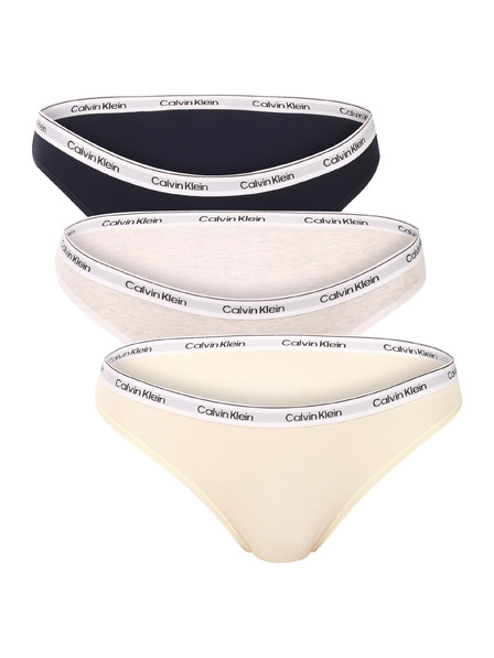 Calvin Klein Sada tří - dámské kalhotky Calvin Klein vícebarevné