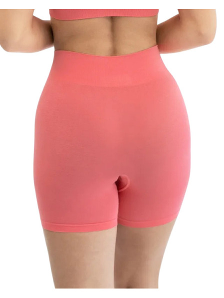 Gina Dámské boxerky Gina bezešvé bambusové růžové