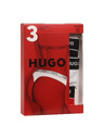 HUGO Sada tří - dámská tanga HUGO vícebarevná
