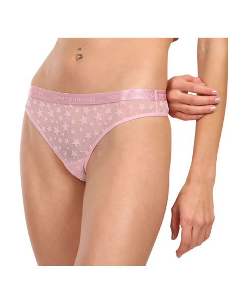 Tommy Hilfiger Sada tří - dámská tanga Tommy Hilfiger vícebarevná