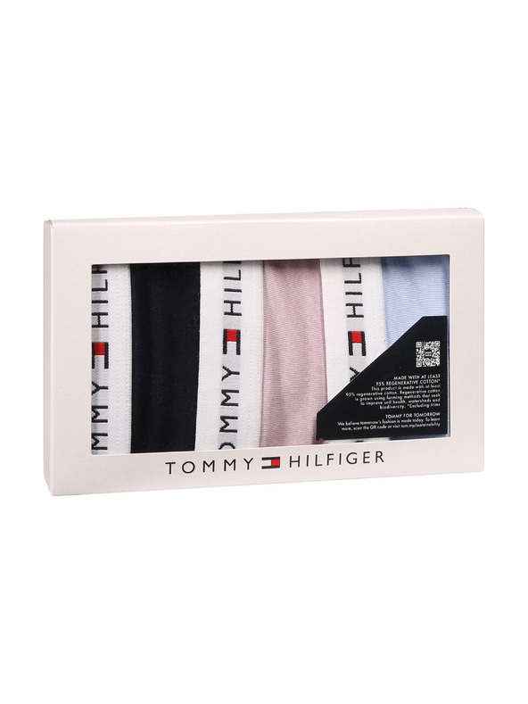 Tommy Hilfiger Sada tří - dámská tanga Tommy Hilfiger vícebarevná