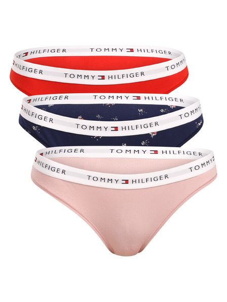 Tommy Hilfiger Sada tří - dámské kalhotky Tommy Hilfiger vícebarevné