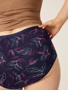 Modibodi Menstruační kalhotky Modibodi Classic Full Brief Moderate-Heavy Passion Vine Navy
