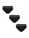 Modibodi Sada tří - Menstruační kalhotky Modibodi Sensual Hi-Waist Bikini Moderate-Heavy