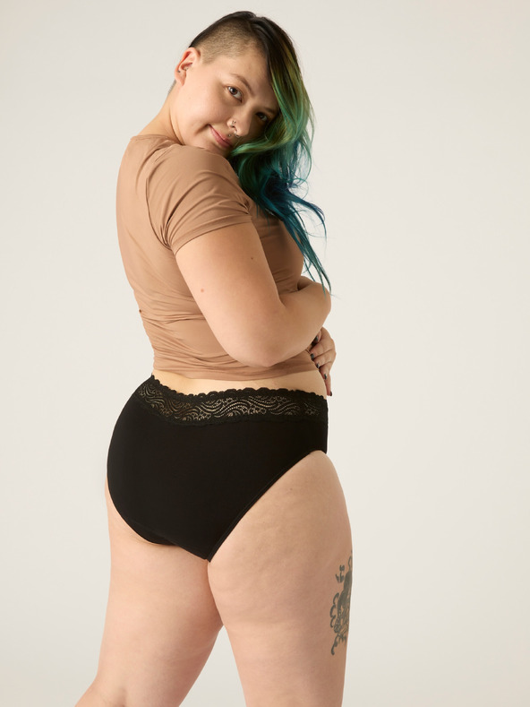 Modibodi Sada tří - Menstruační kalhotky Modibodi Sensual Hi-Waist Bikini Moderate-Heavy