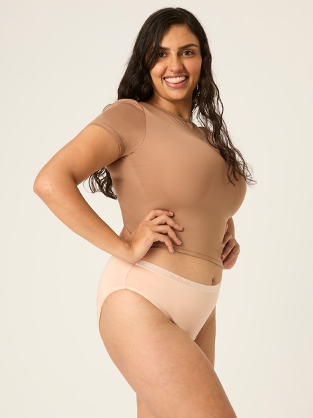 Modibodi Menstruační kalhotky Modibodi Classic Bikini Moderate-Heavy Beige