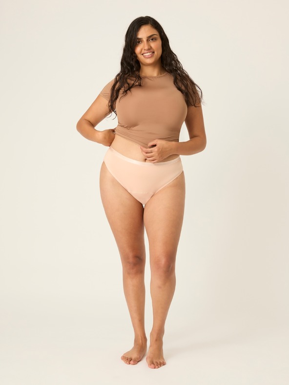 Modibodi Menstruační kalhotky Modibodi Classic Bikini Moderate-Heavy Beige