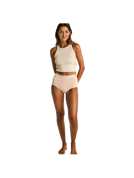 Modibodi Menstruační kalhotky Modibodi Classic Full Brief Light-Moderate Beige
