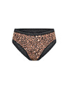 Modibodi Menstruační kalhotky Modibodi Sensual Boyleg Light Animalia Brown