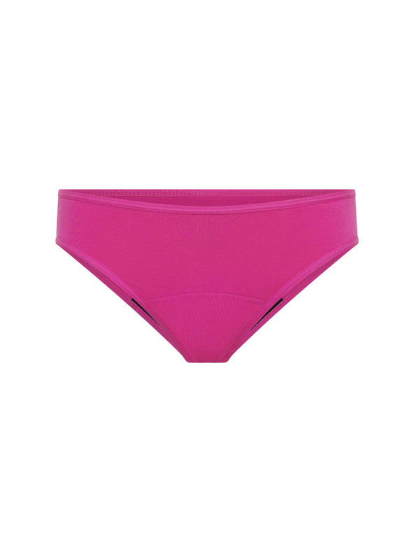 Modibodi Menstruační kalhotky Modibodi Basic Mid-Rise Brief Moderate-Heavy Fandango Pink