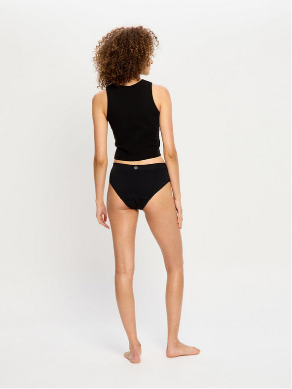 Modibodi Sada tří - menstruační kalhotky Modibodi Soft Stretch Seamless Bikini Brief Moderate