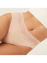 Modibodi Menstruační kalhotky Modibodi Sensual Hi-Waist Bikini Light-Moderate Beige